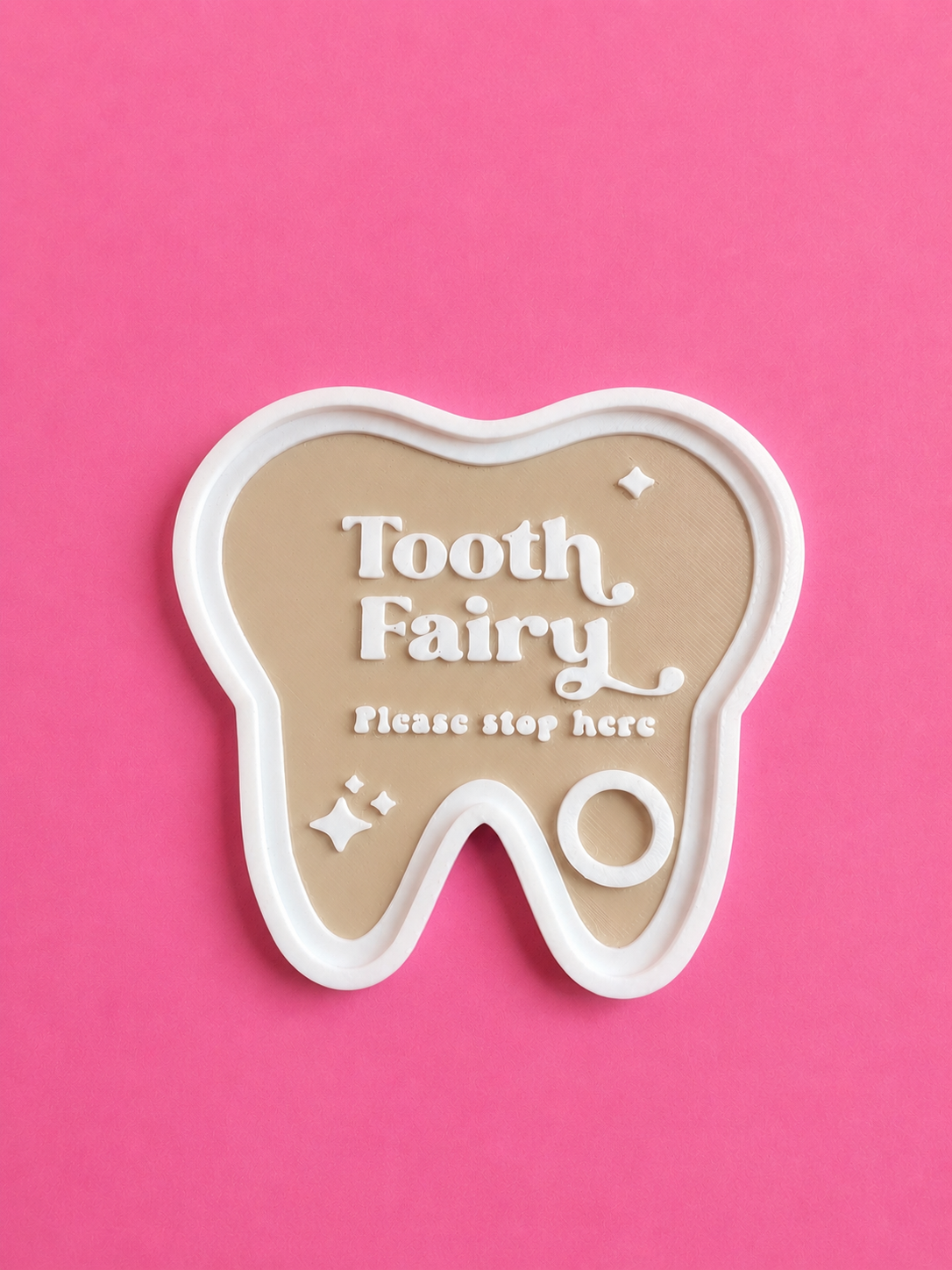 Tooth Fairy Please Stop Here Plaque