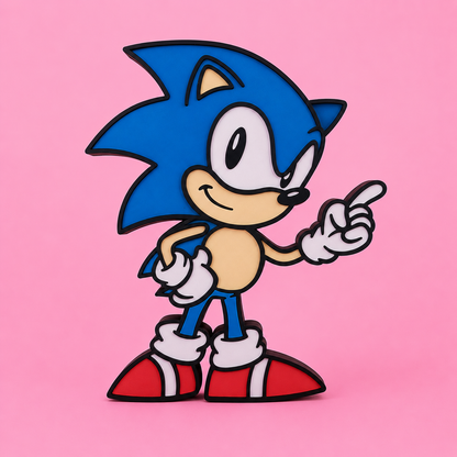 Sonic Wall Art