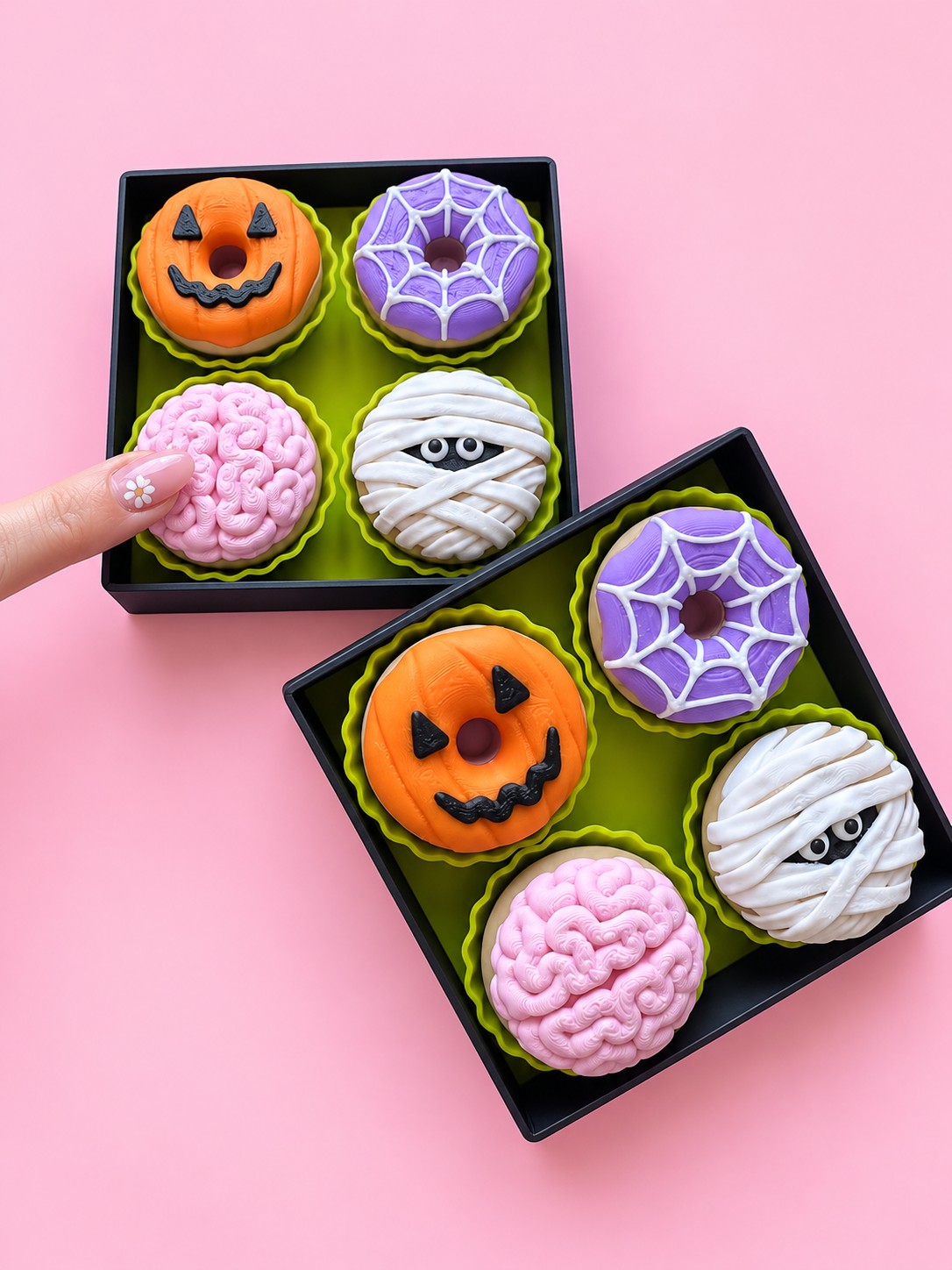 Halloween Donut Clicker Set