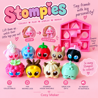 Stompies – Collectible 3D Printed Moving Characters