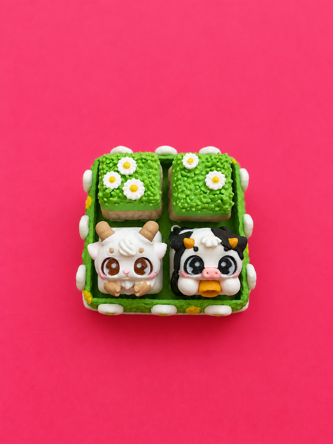 Cow & Goat Grass Field Clicker