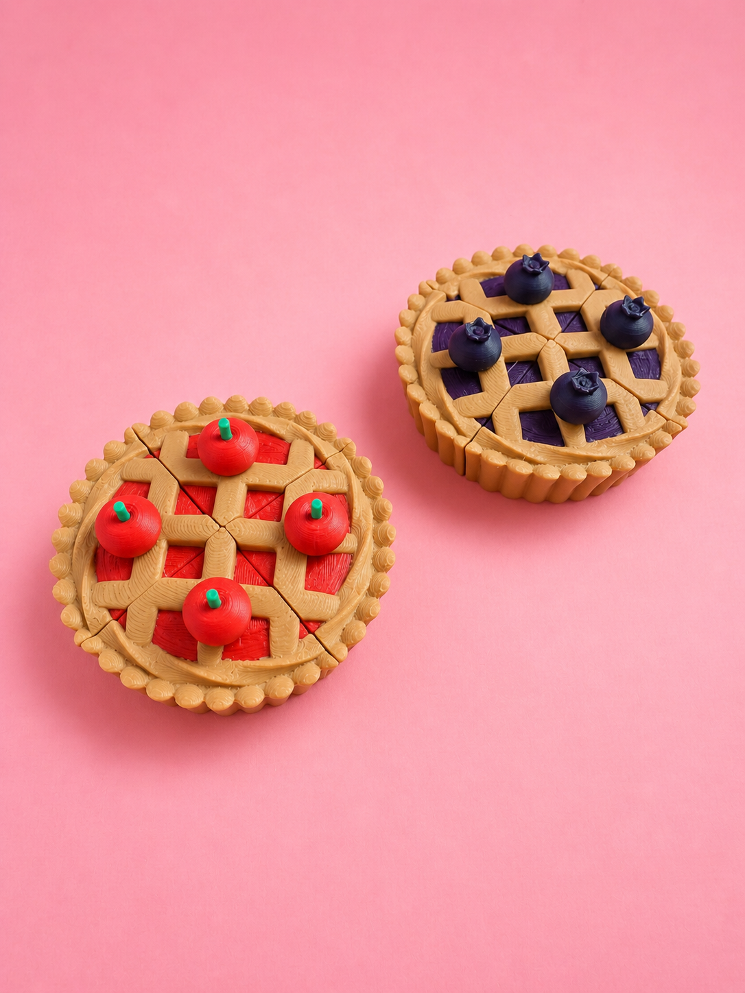 Cozy Pie Slice Magnet Set