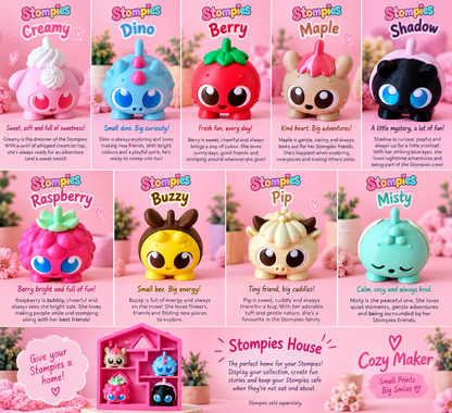 Stompies – Collectible 3D Printed Moving Characters
